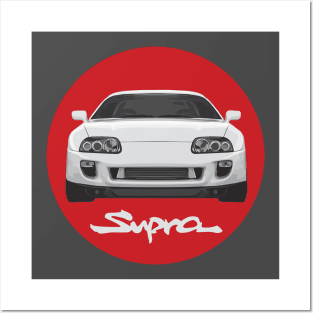 Toyota Supra Design Posters and Art